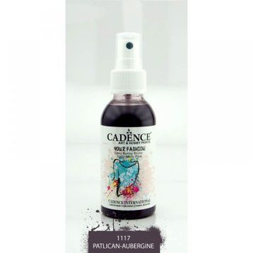 Cadence 1117 Patlıcan 100 ml Sprey Kumaş Boyası