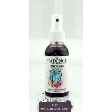Cadence 1117 Patlıcan 100 ml Sprey Kumaş Boyası