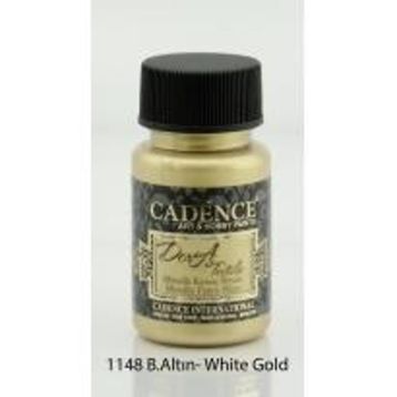 Cadence 1148 Beyaz Altın Dora Metalik Kumaş Boyası