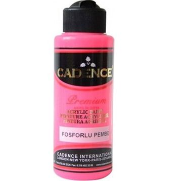 Cadence 120 ml Florasan Pembe Akrilik Fosforlu Boya