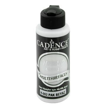 Cadence 120 ml HSG002 Gümüş Simli Pak Beyaz Hybrid Multisurface