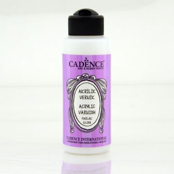 Cadence 120 ml Su Bazlı Akrilik Parlak Vernik