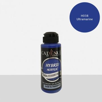 Cadence 120 ml Ultramarine Mavi Multisurface Akrilik Boya