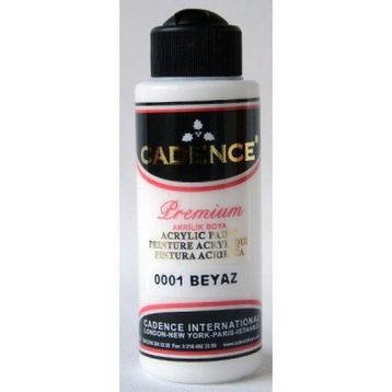 Cadence 120ml 0001 Beyaz Premium Akrilik Boya