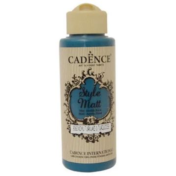 Cadence 120Ml. 9062-Koyu Turkuaz Style Matt Akrilik Boya
