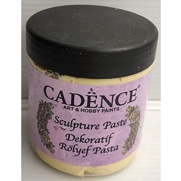 Cadence 1338 Açık Sarı 250 ml Dekoratif Rölyef Pasta