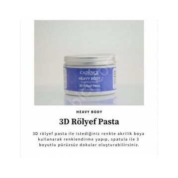 Cadence 150 ml Heavy Body Modelling Paste 3D Rölyef Pasta