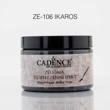 Cadence 150 ml ZE106 Ikaros Zeugma Taş Efekti Rölyef Pasta