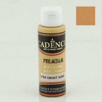 Cadence 1750 Oksit Sarı 70 ml Akrilik Boya