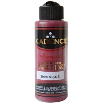 Cadence 2004 Premium 120 ml Vişne Akrilik Boya