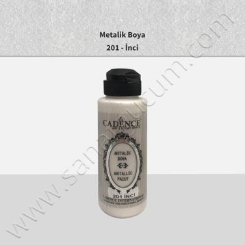 Cadence 201 İnci 120 ml Metalik Boya