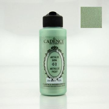 Cadence 204 Mint Yeşili 120 ml Sedefli Metalik Boya