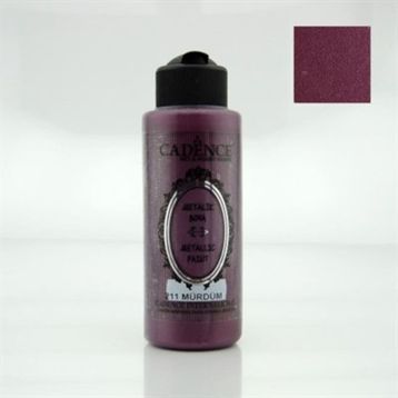 Cadence 211 Mürdüm 120 ml Metalik Sedefli Boya