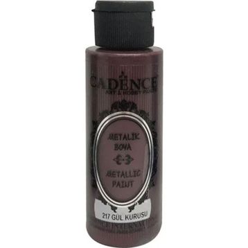 Cadence 217 Gül Kurusu 70 ml Metalik Boya