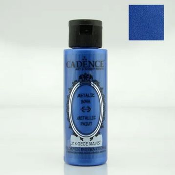 Cadence 218 Gece Mavisi 70 ml Metalik Boya