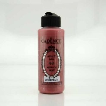 Cadence 223 120 ml Kiremit Metalik Boya
