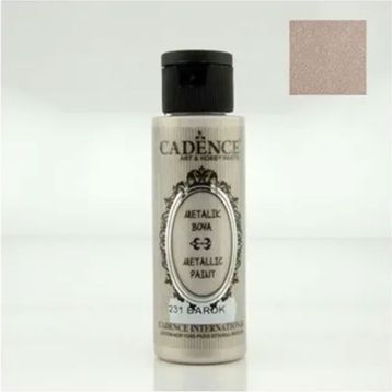 Cadence 231 Barok 70 ml Metalik Boya