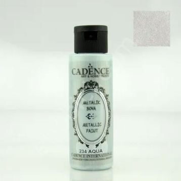 Cadence 234 Aqua 70 ml Metalik Boya