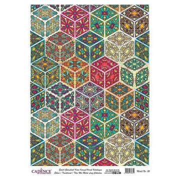 Cadence 25 Pirinç Dekupaj Kağıdı