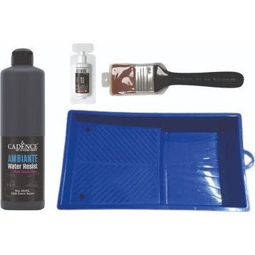 Cadence 250 ml 23 Antrasit Siyah Ambiente Suya Dayanıklı Akrilik Boya