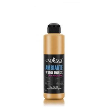 Cadence 250 ml Metalik Antik Altın Ambiente Islak Zemin Boyası + 10 gr Katalizör