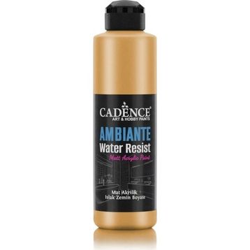 Cadence 250 ml Metalik Antik Altın Ambiente Islak Zemin Boyası + 10 gr Katalizör