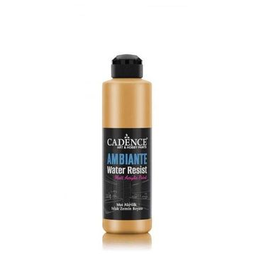 Cadence 250 ml Metalik Antik Altın Ambiente Islak Zemin Boyası + 10 gr Katalizör