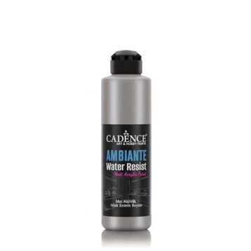 Cadence 250 ml Metalik Gümüş Ambiente Islak Zemin Boyası + 10 gr Katalizör