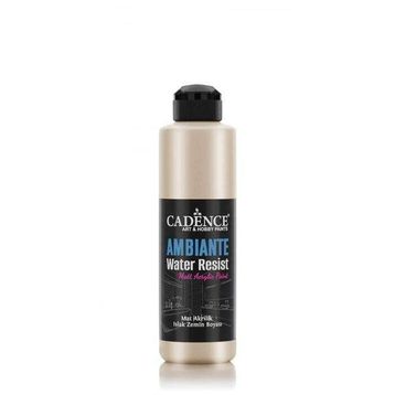 Cadence 250 ml Metalik Platin Ambiente Islak Zemin Boyası + 10 gr Katalizör