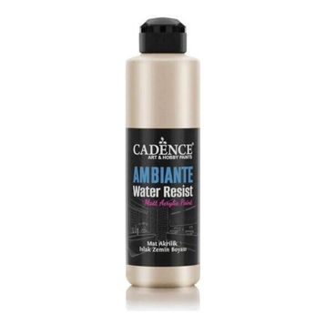 Cadence 250 ml Metalik Platin Ambiente Islak Zemin Boyası + 10 gr Katalizör