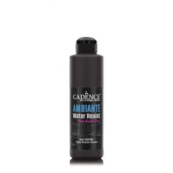 Cadence 250 ml Siyah Ambiente Islak Zemin Boyası + 10 gr Katalizör