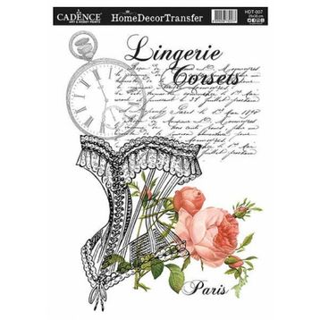 Cadence 25x35 cm HDT-007 Home Decor Transfer