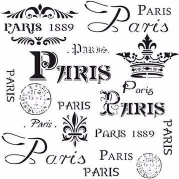 Cadence 25x35 cm HDT-010 Home Decor Transfer