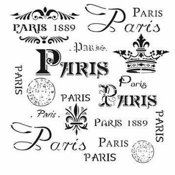 Cadence 25x35 cm HDT-010 Home Decor Transfer