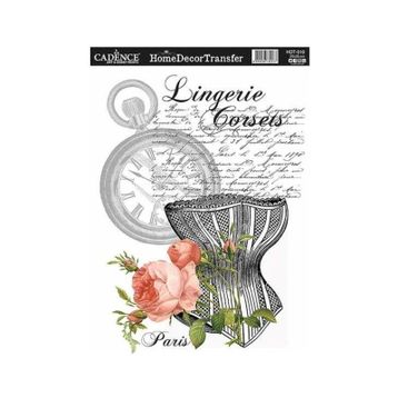 Cadence 25x35 cm HDT-010 Home Decor Transfer