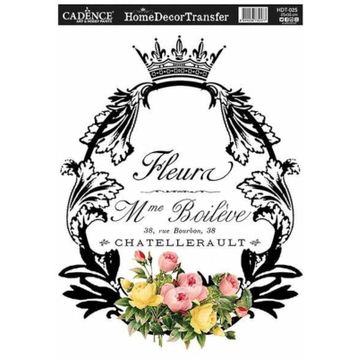 Cadence 25x35 cm HDT-025 Home Decor Transfer