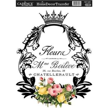 Cadence 25x35 cm HDT-025 Home Decor Transfer
