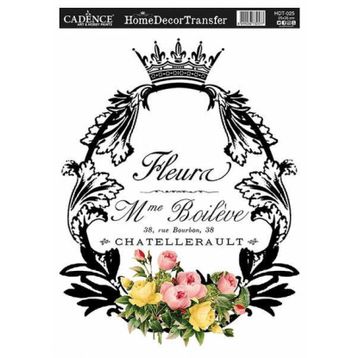 Cadence 25x35 cm HDT-025 Home Decor Transfer
