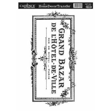 Cadence 25x35 cm HDT-034 Home Decor Transfer