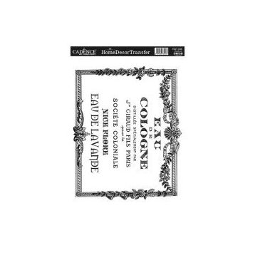 Cadence 25x35 cm HDT-036 Home Decor Transfer