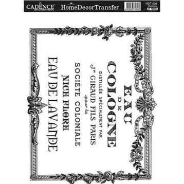 Cadence 25x35 cm HDT-036 Home Decor Transfer