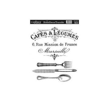 Cadence 25x35 cm HDT-050 Home Decor Transfer