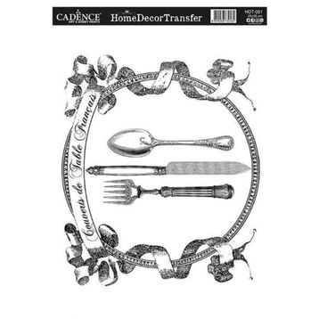 Cadence 25x35 cm HDT-051 Home Decor Transfer