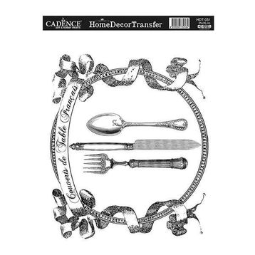 Cadence 25x35 cm HDT-051 Home Decor Transfer