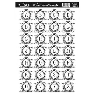 Cadence 25x35 cm HDT-057 Home Decor Transfer