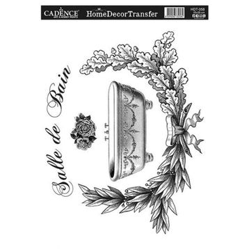 Cadence 25x35 cm HDT-058 Home Decor Transfer