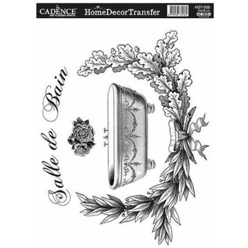 Cadence 25x35 cm HDT-058 Home Decor Transfer