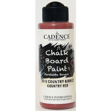 Cadence 2610 120 ml Country Kırmızı Karatahta Boyası