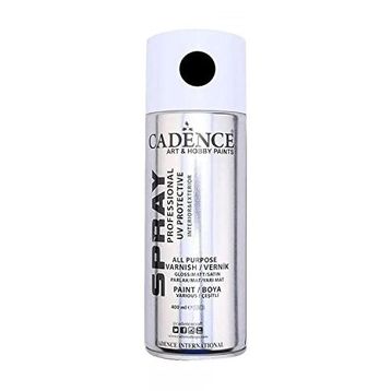 Cadence 326 Parlak Siyah 400 ml Sprey Boya