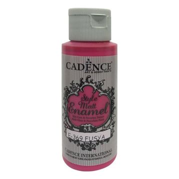 Cadence 369 Fuşya Enamel 59ML Cam & Porselen Boyası